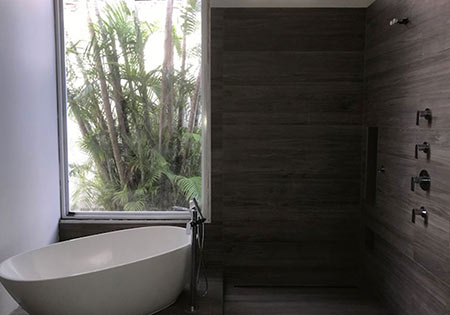 Bathroom renovations example