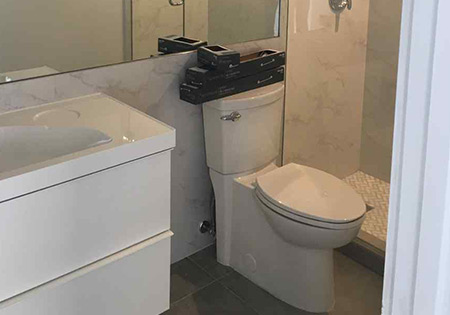 Custom home built in Laval, Quebec